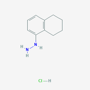 5,6,7,8-Tetrahydronaphthalen-1-ylhydrazine hydrochloride