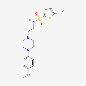 5-ethyl-N-(2-(4-(4-methoxyphenyl)piperazin-1-yl)ethyl)thiophene-2-sulfonamide