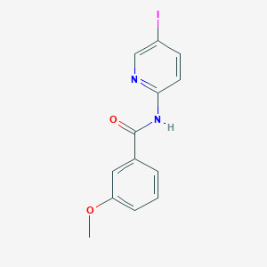 N-(5-iodopyridin-2-yl)-3-methoxybenzamide