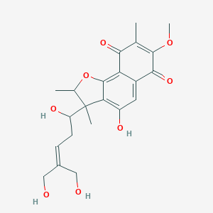 molecular formula C12H30BN B238067 Furaquinocin H CAS No. 134985-03-8