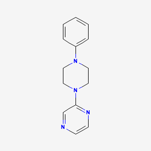2-(4-Phenylpiperazin-1-yl)pyrazine