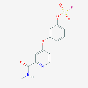 4-(3-Fluorosulfonyloxyphenoxy)-2-(methylcarbamoyl)pyridine