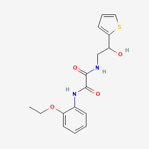 N1-(2-ethoxyphenyl)-N2-(2-hydroxy-2-(thiophen-2-yl)ethyl)oxalamide