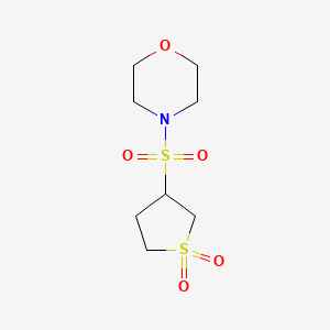3-Morpholin-4-ylsulfonylthiolane 1,1-dioxide
