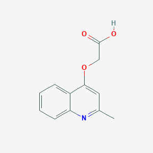 (2-Methyl-quinolin-4-yloxy)-acetic acid