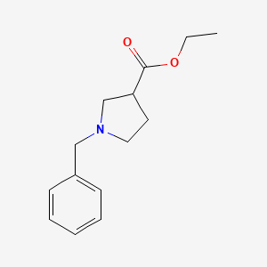 molecular formula C14H19NO2 B2381382 Ethyl 1-benzylpyrrolidine-3-carboxylate CAS No. 5747-92-2