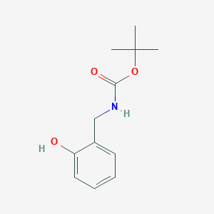 molecular formula C12H17NO3 B023814 2-(Boc-aminomethyl)phenol CAS No. 390427-07-3