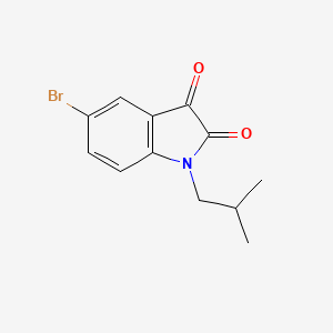 5-bromo-1-isobutyl-1H-indole-2,3-dione