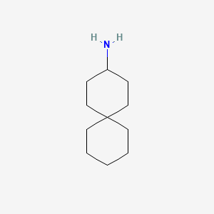 molecular formula C11H21N B2381704 Spiro[5.5]undecan-3-amine CAS No. 3643-22-9