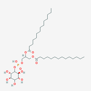 molecular formula C37H71O13P B238179 Dimyristoylphosphatidylinositol CAS No. 136655-51-1