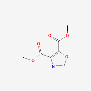 molecular formula C7H7NO5 B2381817 Dimethyl oxazole-4,5-dicarboxylate CAS No. 72030-81-0