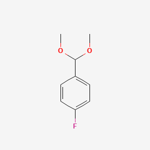 molecular formula C9H11FO2 B2382015 1-(Dimethoxymethyl)-4-fluorobenzene CAS No. 32691-93-3