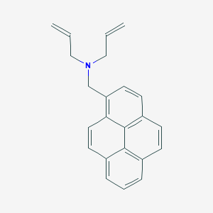 B2382057 N-prop-2-enyl-N-(pyren-1-ylmethyl)prop-2-en-1-amine CAS No. 102592-39-2