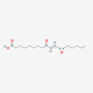 9-Oxo-11-(3-pentyloxiran-2-YL)undec-10-enoic acid