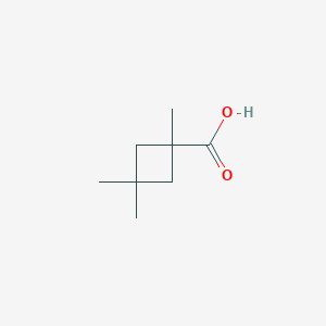 molecular formula C8H14O2 B2382141 1,3,3-Trimethylcyclobutane-1-carboxylic acid CAS No. 1526786-93-5
