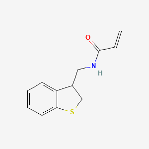 N-(2,3-Dihydro-1-benzothiophen-3-ylmethyl)prop-2-enamide