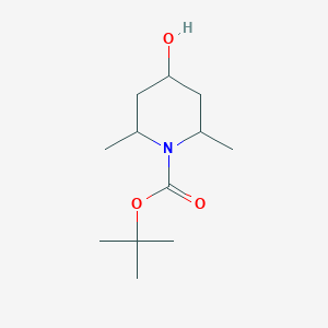 Tert-butyl 4-hydroxy-2,6-dimethylpiperidine-1-carboxylate