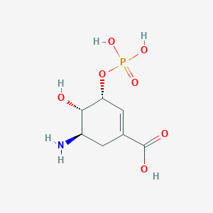 (3R,4S,5R)-5-amino-4-hydroxy-3-phosphonooxycyclohexene-1-carboxylic acid