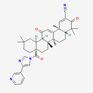 molecular formula C39H46N4O3 B2382624 CDDO-3P-Im 
