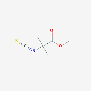 molecular formula C6H9NO2S B2382722 methyl 2-methyl-N-(thioxomethylene)alaninate CAS No. 1192762-30-3