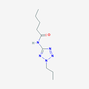 N-(2-propyl-2H-tetrazol-5-yl)pentanamide