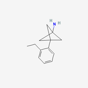 3-(2-Ethylphenyl)bicyclo[1.1.1]pentan-1-amine