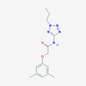 2-(3,5-dimethylphenoxy)-N-(2-propyl-2H-tetraazol-5-yl)acetamide