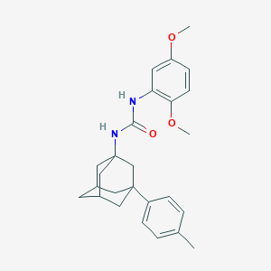 N-(2,5-dimethoxyphenyl){[3-(4-methylphenyl)adamantanyl]amino}carboxamide