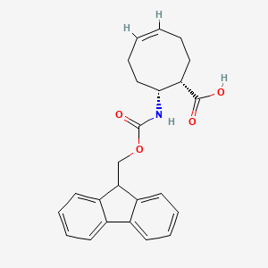 N-Fmoc-(+/-)-cis-8-aminocyclooct-4-ene-1-carboxylic acid