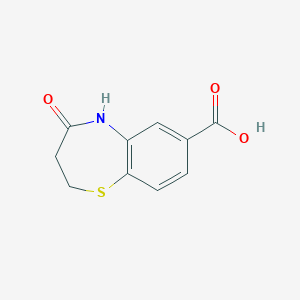 4-Oxo-2,3,4,5-tetrahydro-1,5-benzothiazepine-7-carboxylic acid