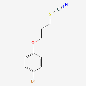3-(4-Bromophenoxy)propyl thiocyanate