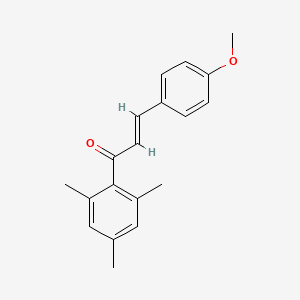 (2E)-3-(4-methoxyphenyl)-1-(2,4,6-trimethylphenyl)prop-2-en-1-one