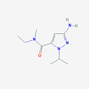 3-Amino-N-ethyl-1-isopropyl-n-methyl-1H-pyrazole-5-carboxamide