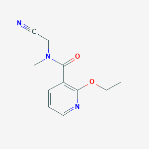 N-(cyanomethyl)-2-ethoxy-N-methylpyridine-3-carboxamide