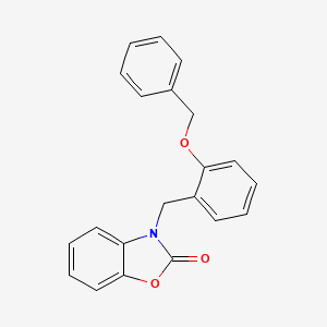 3-(2-(benzyloxy)benzyl)benzo[d]oxazol-2(3H)-one