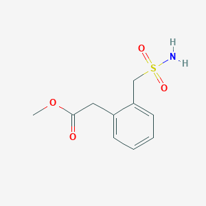 Methyl 2-[2-(sulfamoylmethyl)phenyl]acetate