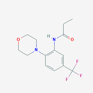 N-(2-Morpholin-4-yl-5-trifluoromethyl-phenyl)-propionamide