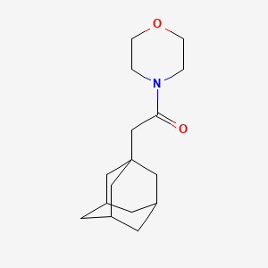 molecular formula C16H25NO2 B2383327 2-(1-Adamantyl)-1-morpholin-4-ylethanone CAS No. 259196-32-2