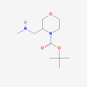 Tert-butyl 3-((methylamino)methyl)morpholine-4-carboxylate
