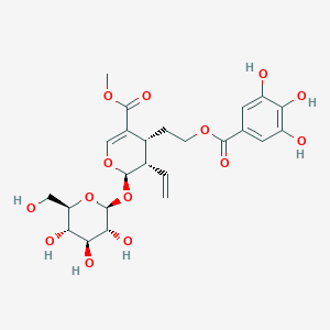 molecular formula C24H30O14 B238336 Cornuside CAS No. 131189-57-6