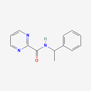 N-(1-phenylethyl)pyrimidine-2-carboxamide