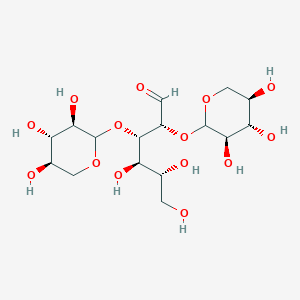 molecular formula C30H40S12 B238347 Xylose-xylose-glucose CAS No. 130192-65-3