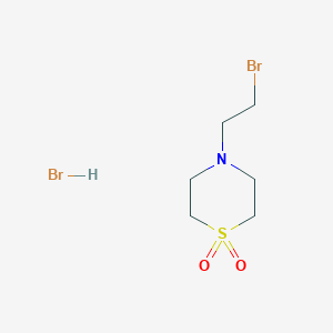 4-(2-Bromoethyl)thiomorpholine 1,1-dioxide hydrobromide