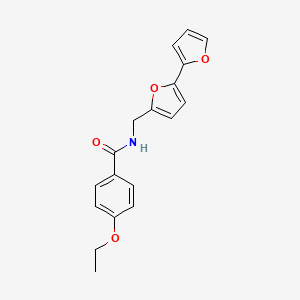 N-([2,2'-bifuran]-5-ylmethyl)-4-ethoxybenzamide