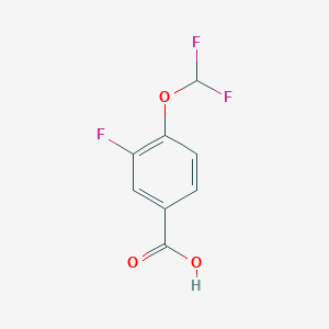 4-(Difluoromethoxy)-3-fluorobenzoic acid