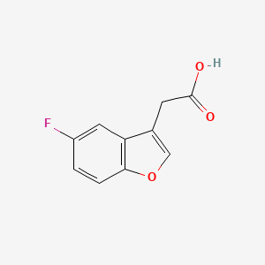 2-(5-fluorobenzofuran-3-yl)acetic Acid
