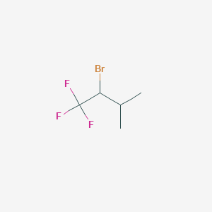 molecular formula C5H8BrF3 B2383640 2-Bromo-1,1,1-trifluoro-3-methylbutane CAS No. 1349717-96-9