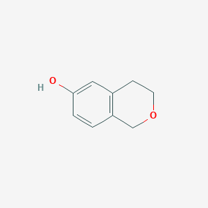 molecular formula C9H10O2 B2383669 Isochroman-6-ol CAS No. 412338-41-1