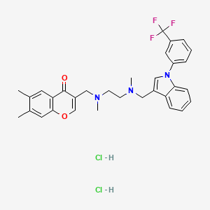 B2383741 TNF-alpha Inhibitor CAS No. 1049741-03-8; 869998-49-2