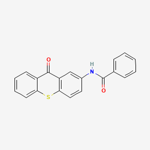 molecular formula C20H13NO2S B2383846 N-(9-oxothioxanthen-2-yl)benzamide CAS No. 243472-17-5